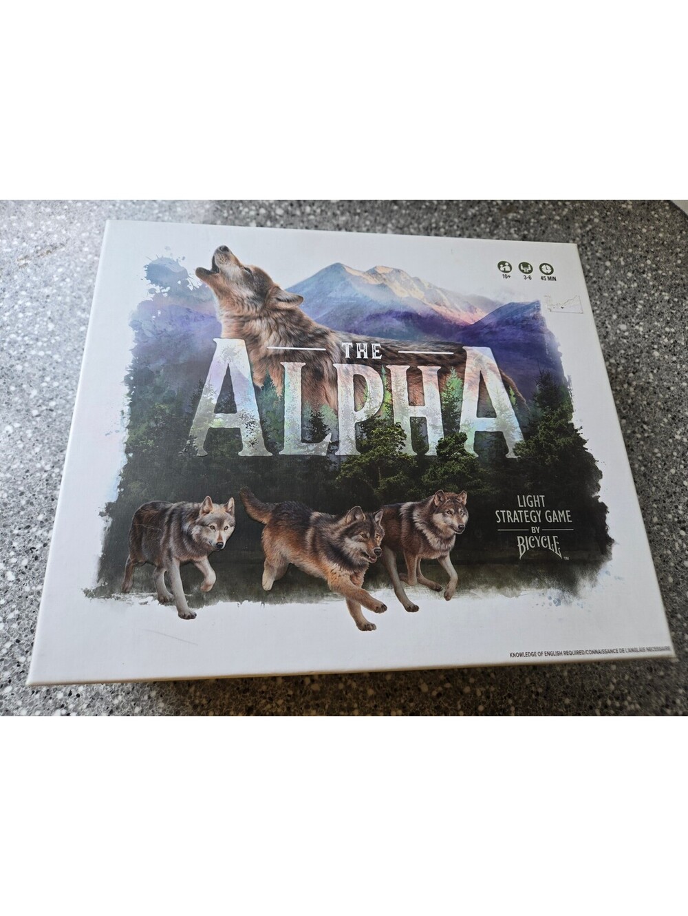 The Alpha by Bicycle Strategy Board Game Family Party Game 10+ NEW
